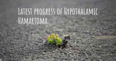 Latest progress of Hypothalamic Hamartoma