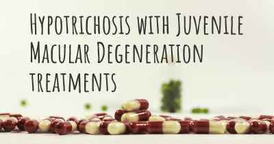 Hypotrichosis with Juvenile Macular Degeneration treatments