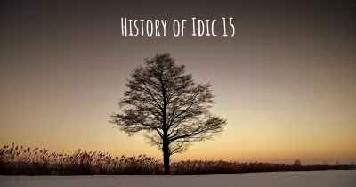 History of Idic 15