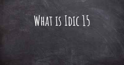 What is Idic 15