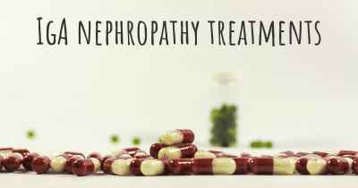 IgA nephropathy treatments
