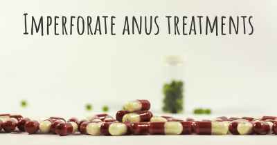 Imperforate anus treatments