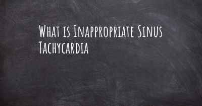 What is Inappropriate Sinus Tachycardia