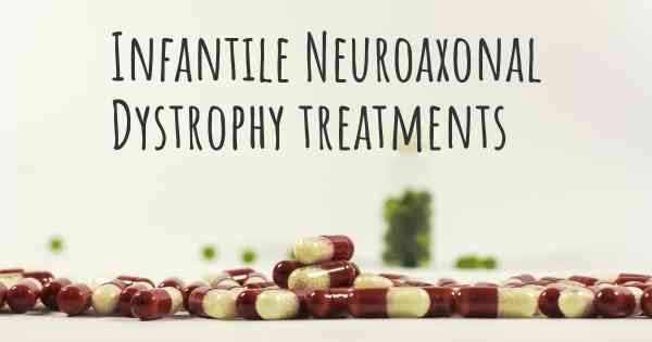 Infantile Neuroaxonal Dystrophy treatments