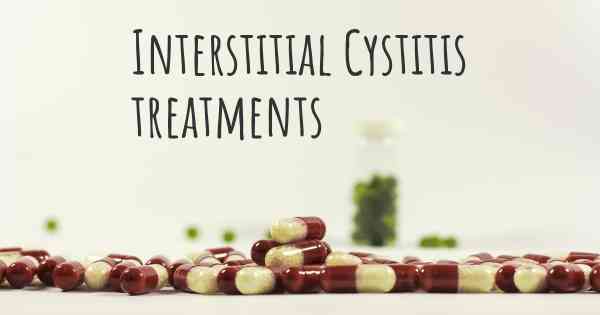 Interstitial Cystitis treatments