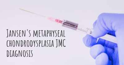 Jansen's metaphyseal chondrodysplasia JMC diagnosis