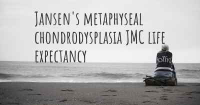 Jansen's metaphyseal chondrodysplasia JMC life expectancy