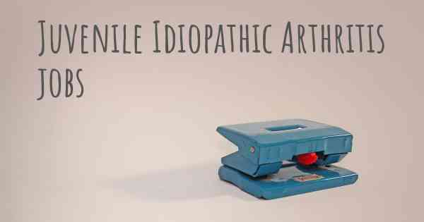 Juvenile Idiopathic Arthritis jobs