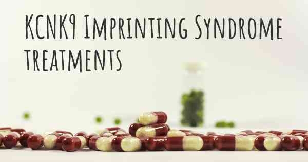 KCNK9 Imprinting Syndrome treatments
