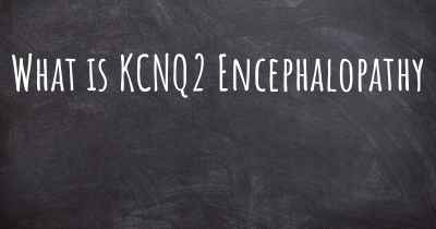 What is KCNQ2 Encephalopathy