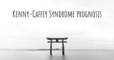 Kenny-Caffey Syndrome prognosis