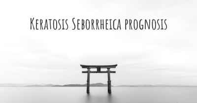 Keratosis Seborrheica prognosis