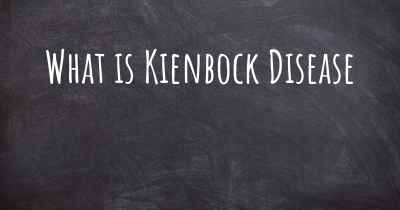 What is Kienbock Disease