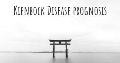 Kienbock Disease prognosis