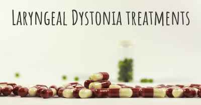 Laryngeal Dystonia treatments