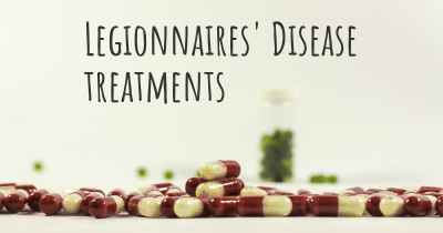 Legionnaires' Disease treatments