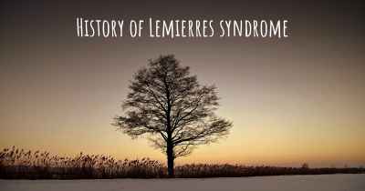 History of Lemierres syndrome