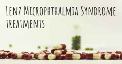 Lenz Microphthalmia Syndrome treatments