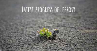 Latest progress of Leprosy