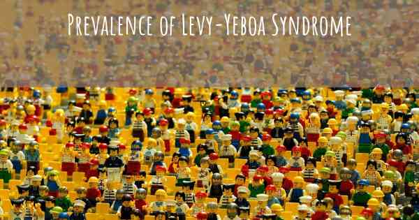 Prevalence of Levy-Yeboa Syndrome