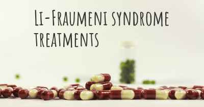 Li-Fraumeni syndrome treatments