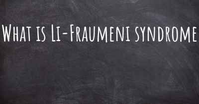 What is Li-Fraumeni syndrome