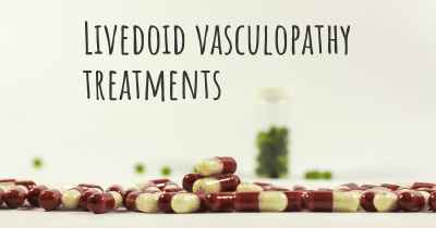 Livedoid vasculopathy treatments