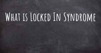 What is Locked In Syndrome