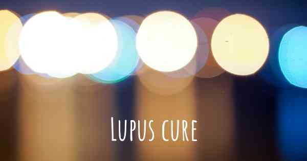 Lupus cure