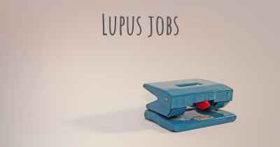 Lupus jobs