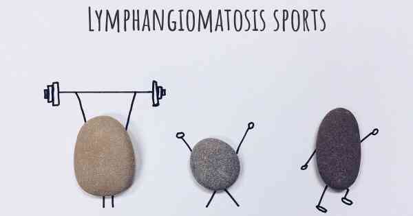 Lymphangiomatosis sports