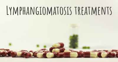 Lymphangiomatosis treatments