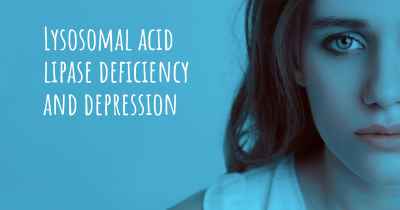 Lysosomal acid lipase deficiency and depression