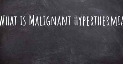 What is Malignant hyperthermia
