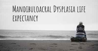 Mandibuloacral Dysplasia life expectancy