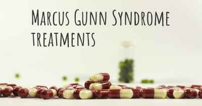 Marcus Gunn Syndrome treatments
