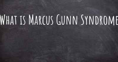 What is Marcus Gunn Syndrome