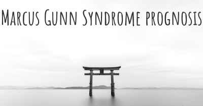 Marcus Gunn Syndrome prognosis