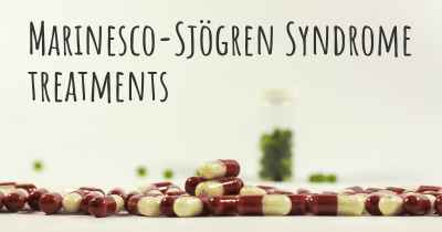Marinesco-Sjögren Syndrome treatments