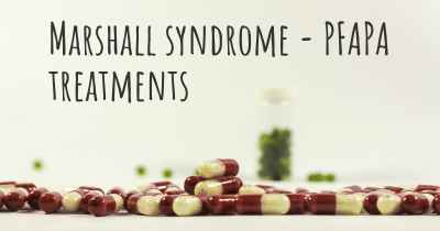 Marshall syndrome - PFAPA treatments