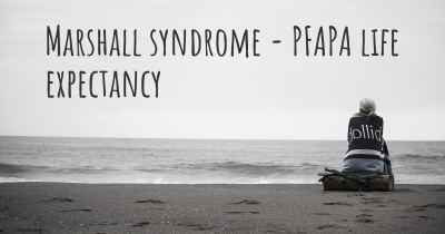 Marshall syndrome - PFAPA life expectancy