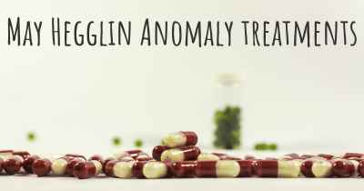 May Hegglin Anomaly treatments