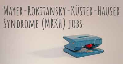 Mayer-Rokitansky-Küster-Hauser Syndrome (MRKH) jobs