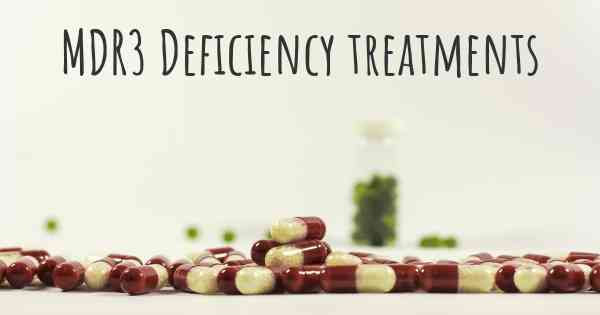 MDR3 Deficiency treatments