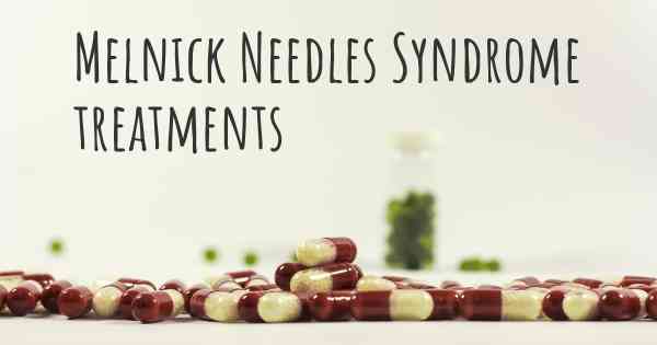 Melnick Needles Syndrome treatments