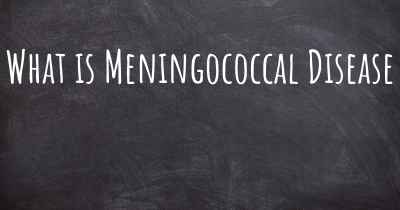 What is Meningococcal Disease