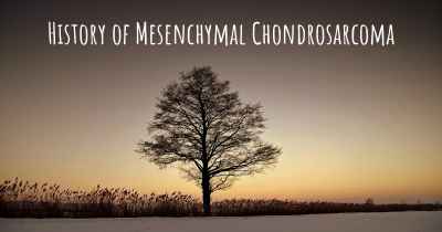 History of Mesenchymal Chondrosarcoma
