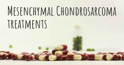 Mesenchymal Chondrosarcoma treatments