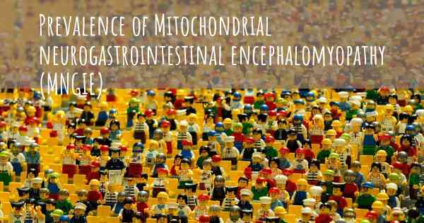 Prevalence of Mitochondrial neurogastrointestinal encephalomyopathy (MNGIE)