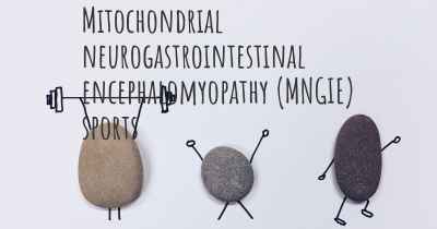 Mitochondrial neurogastrointestinal encephalomyopathy (MNGIE) sports